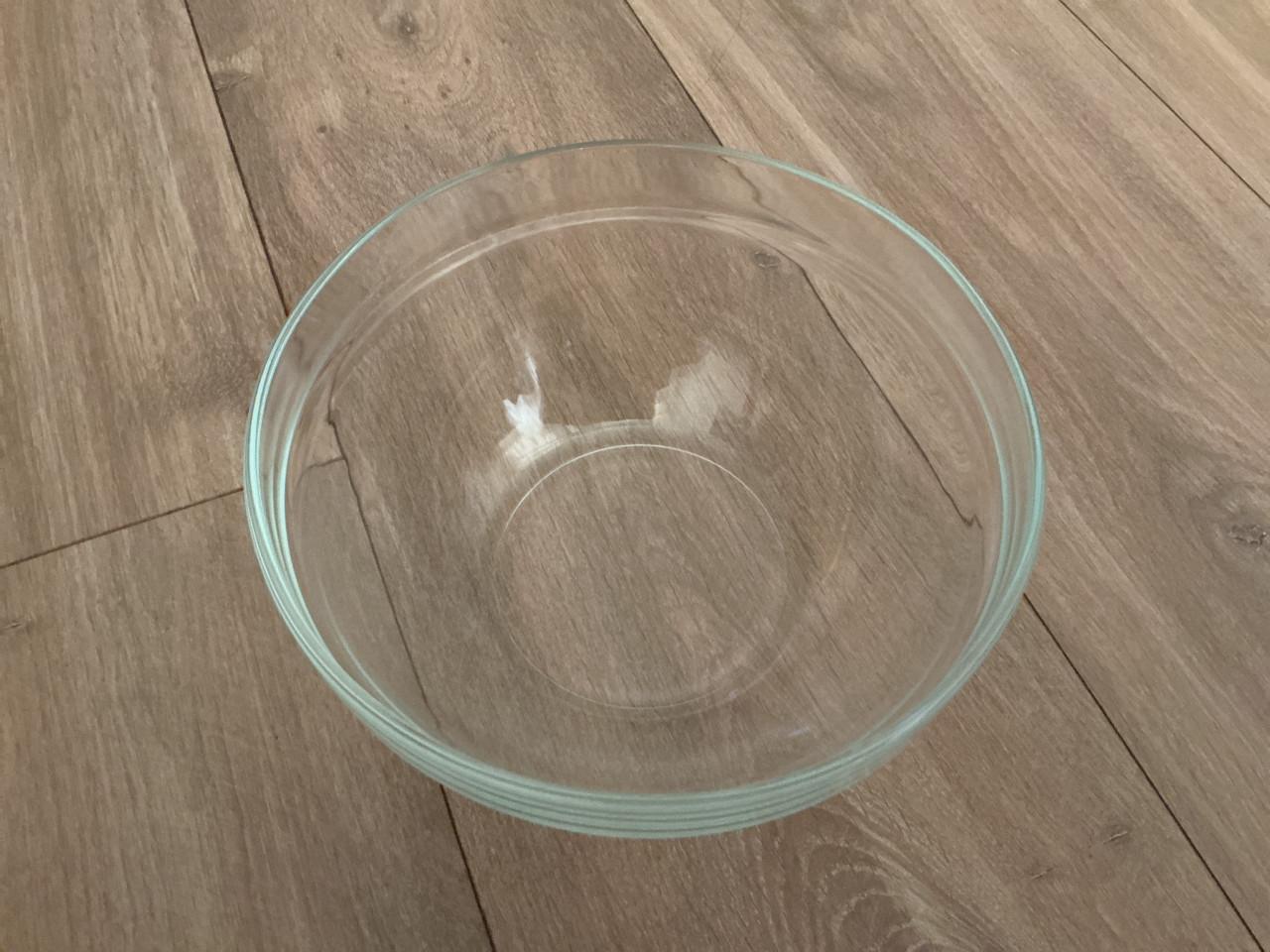 Glazen schaal