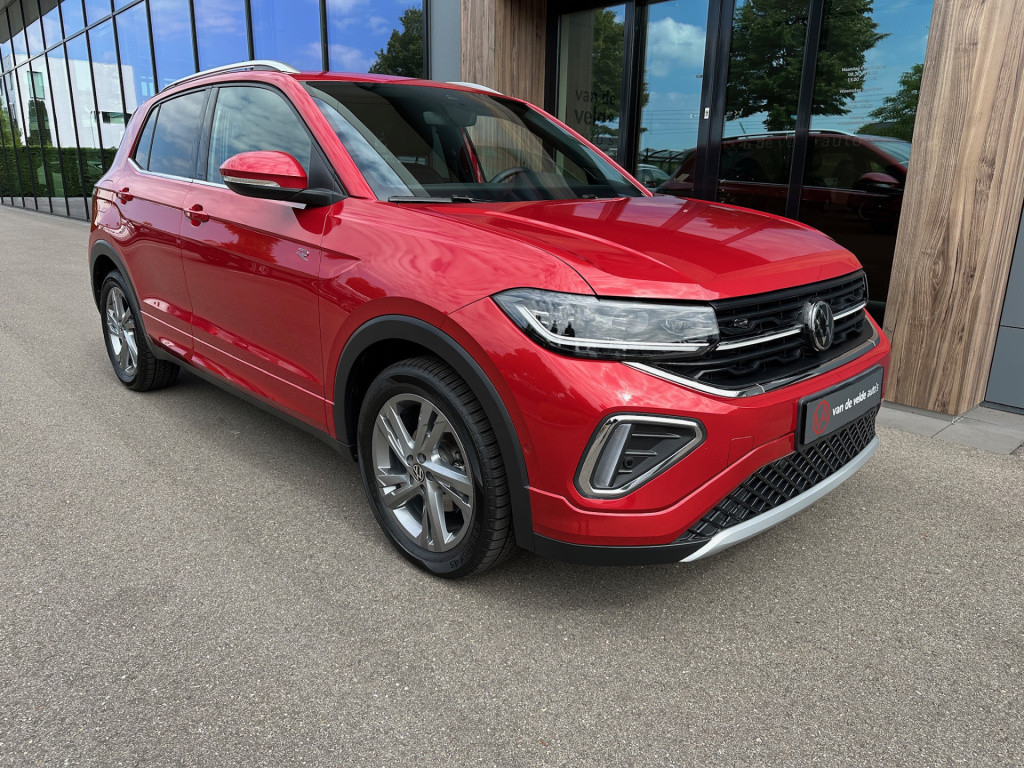 Volkswagen T-cross 1.0 tsi dsg r-line | iq light | dode hoek | keyless | vi