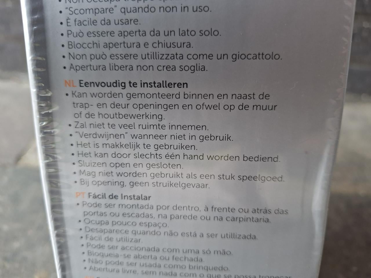 Traphekje Lascal kiddyguard avant zart/grijs