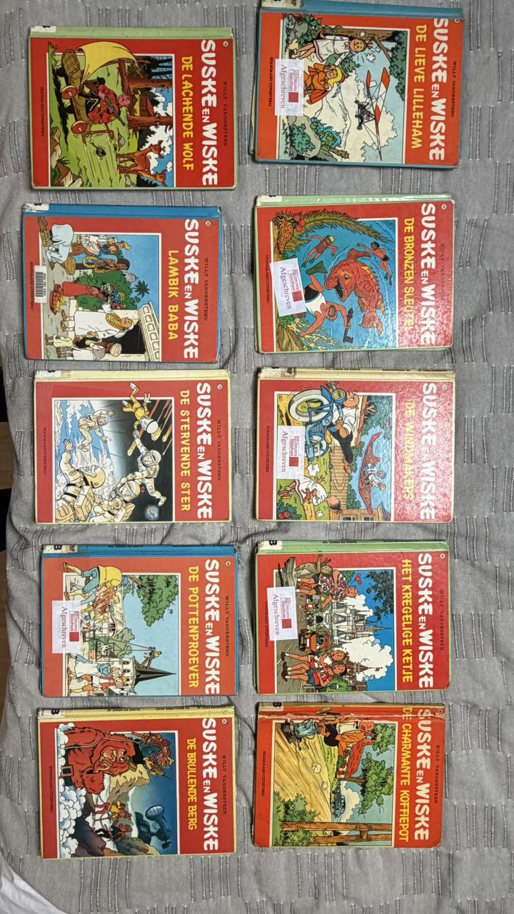 20 stripboeken van Suske en Wiske
