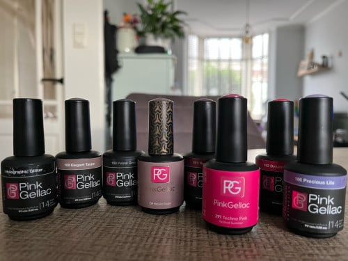8 leuke Pink Gellac kleurtjes