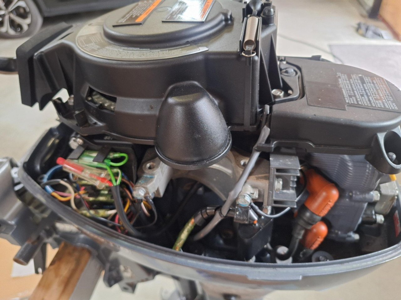 Yamaha 8 pk 4-takt lang