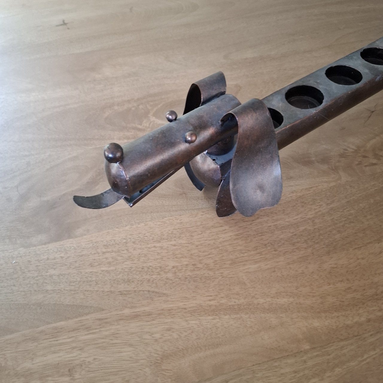 Teckel waxine houder