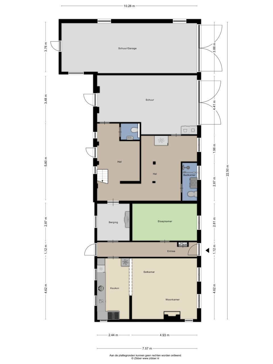 Tip! Woonboerderij met aangebouwde schuur op kavel van 1.060m2