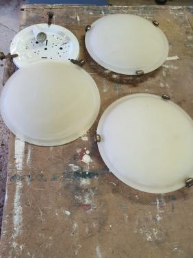 3 stuks plafonnieres