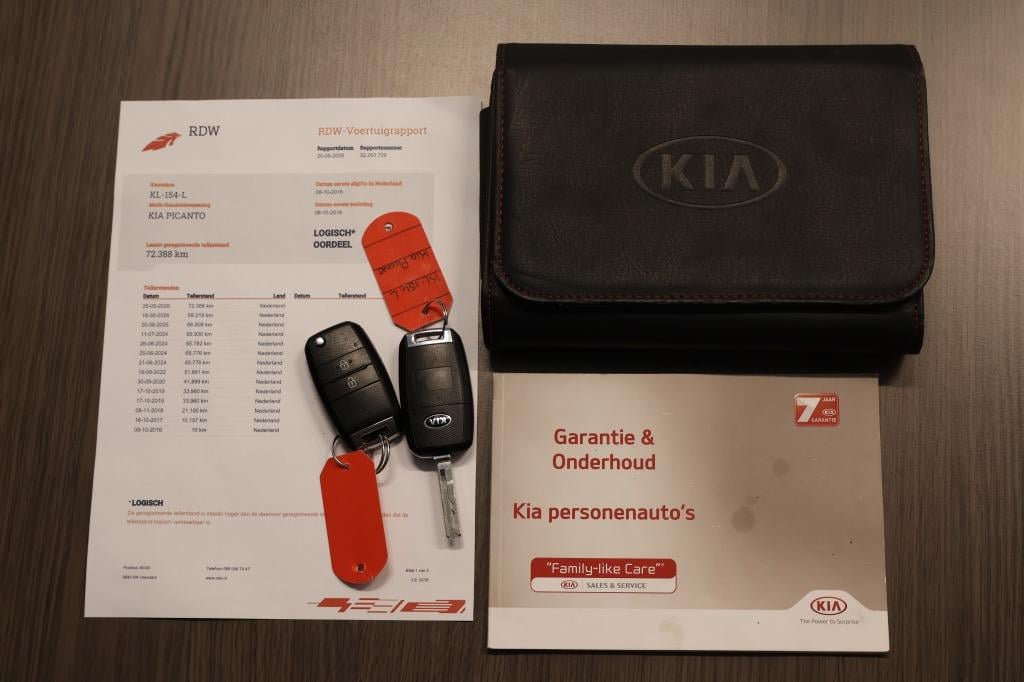 Kia Picanto 1.0 cvvt c.pl.l.nav 12 maanden bovag garantie | rijklaarprijs