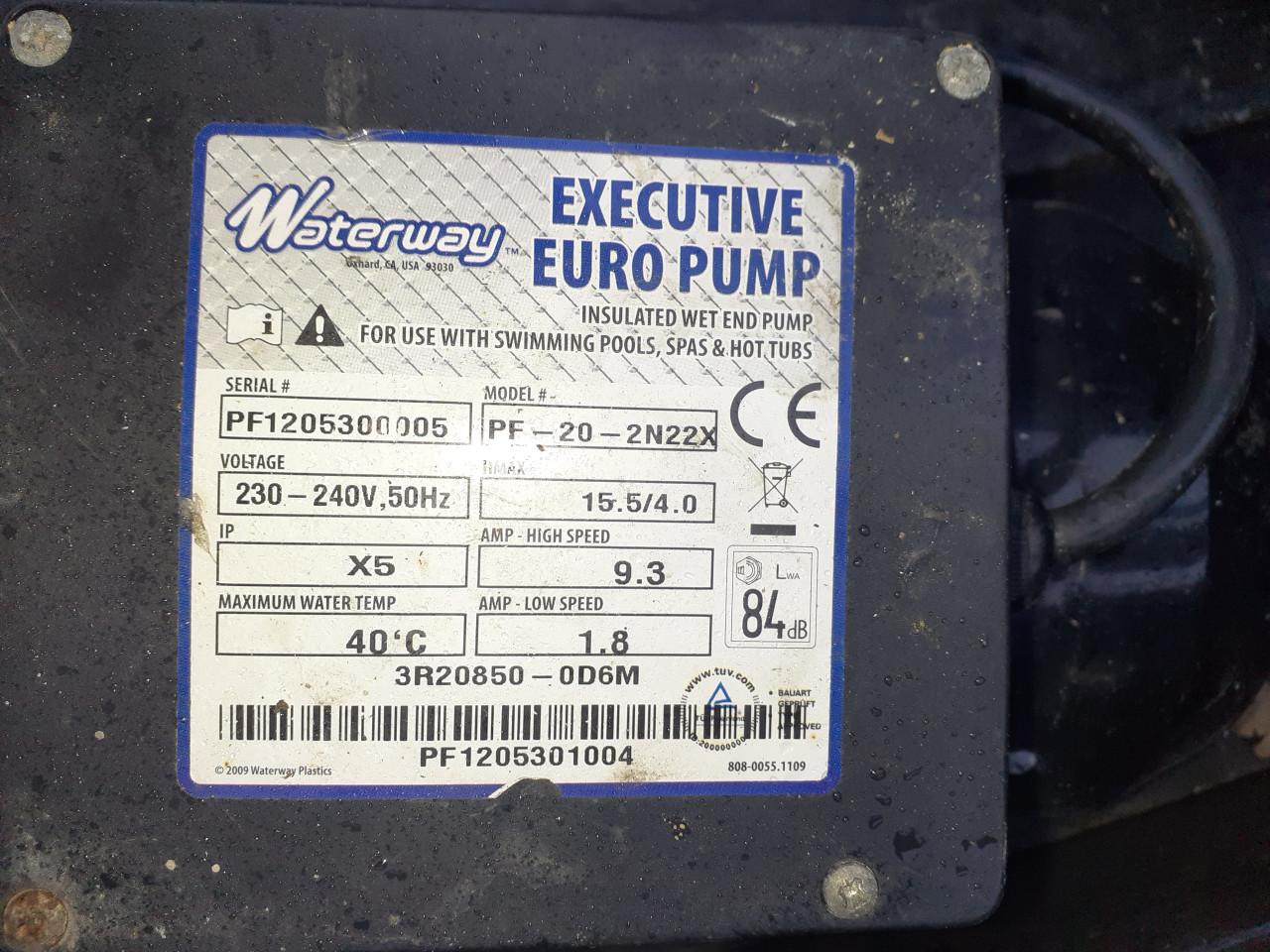 Grote Pomp van JACCUZI