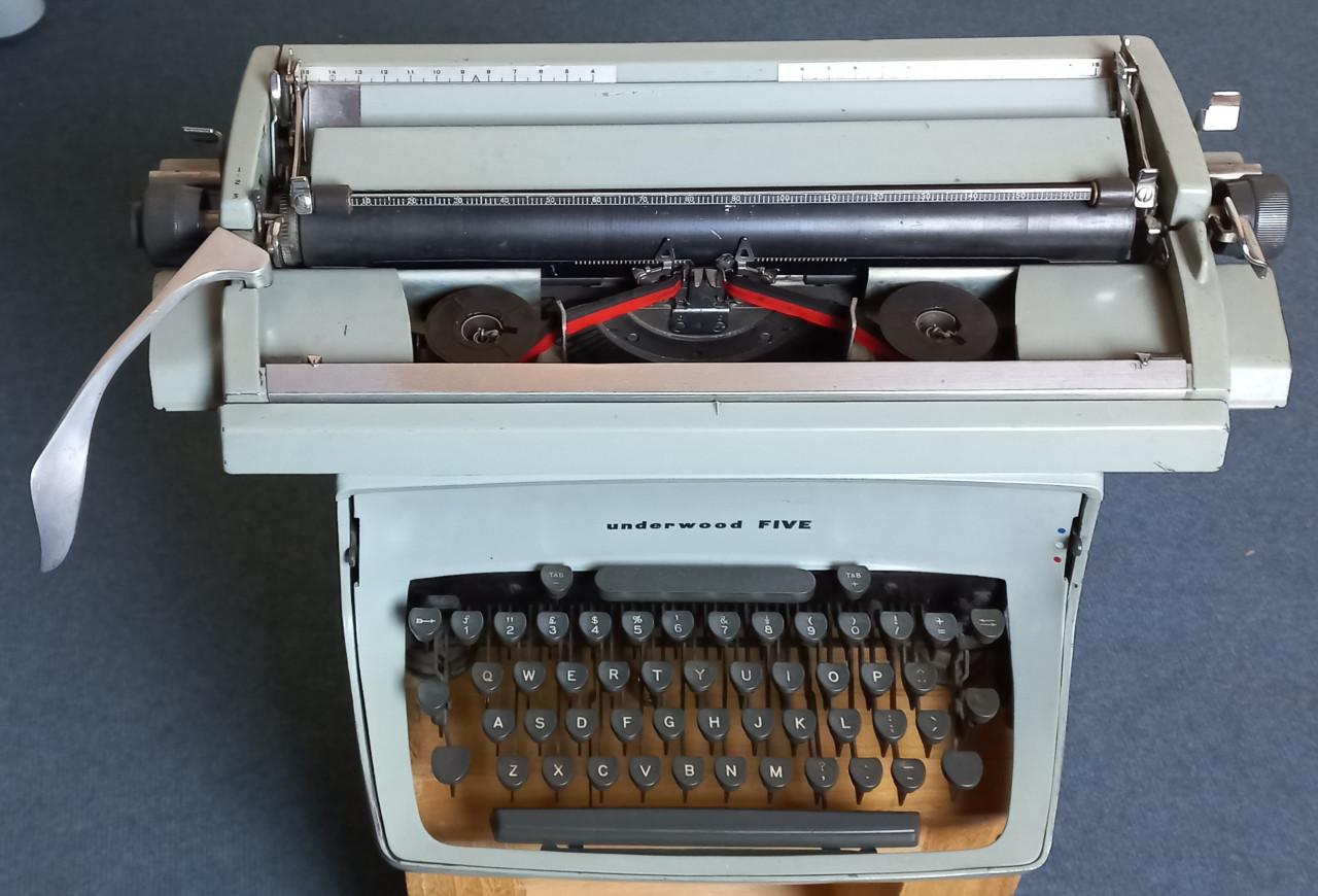 Vintage typmachine