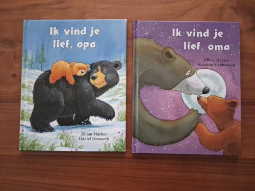 Prentenboeken Ik vind je lief opa/oma