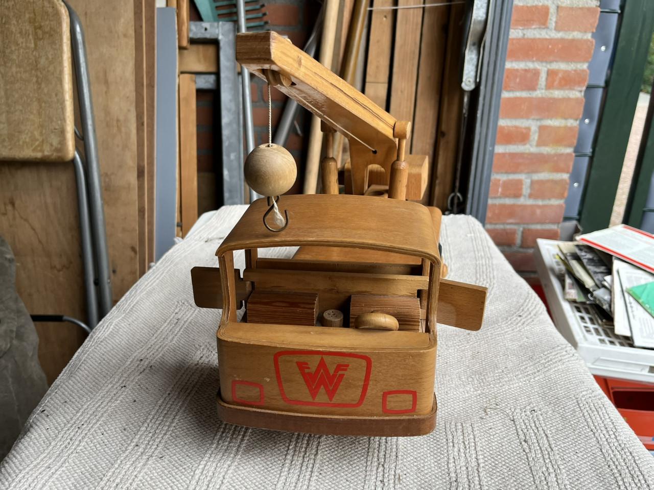 Kraanwagen hout DDR FWF