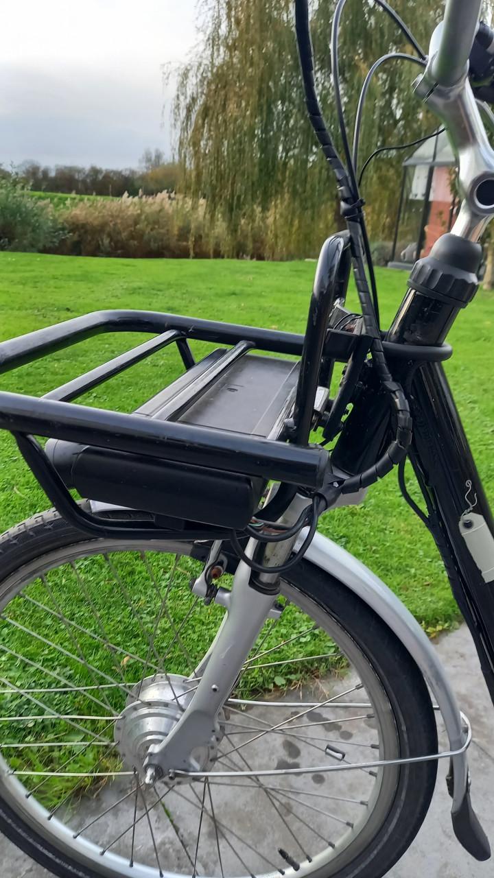 Leuke electrische transportfiets merk Sparta, framehoogte 56cm.