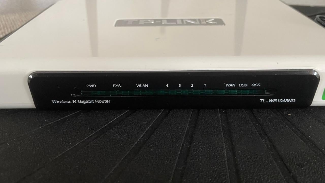 TP-Link TL-WR1043ND Router 802.11n (2,4 GHz)