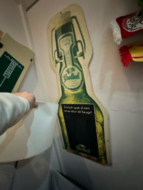 Grolsch reclamebord groot - mancave
