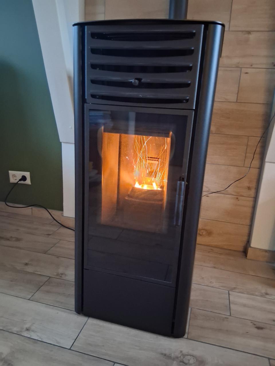 Te koop mooie pelletkachel