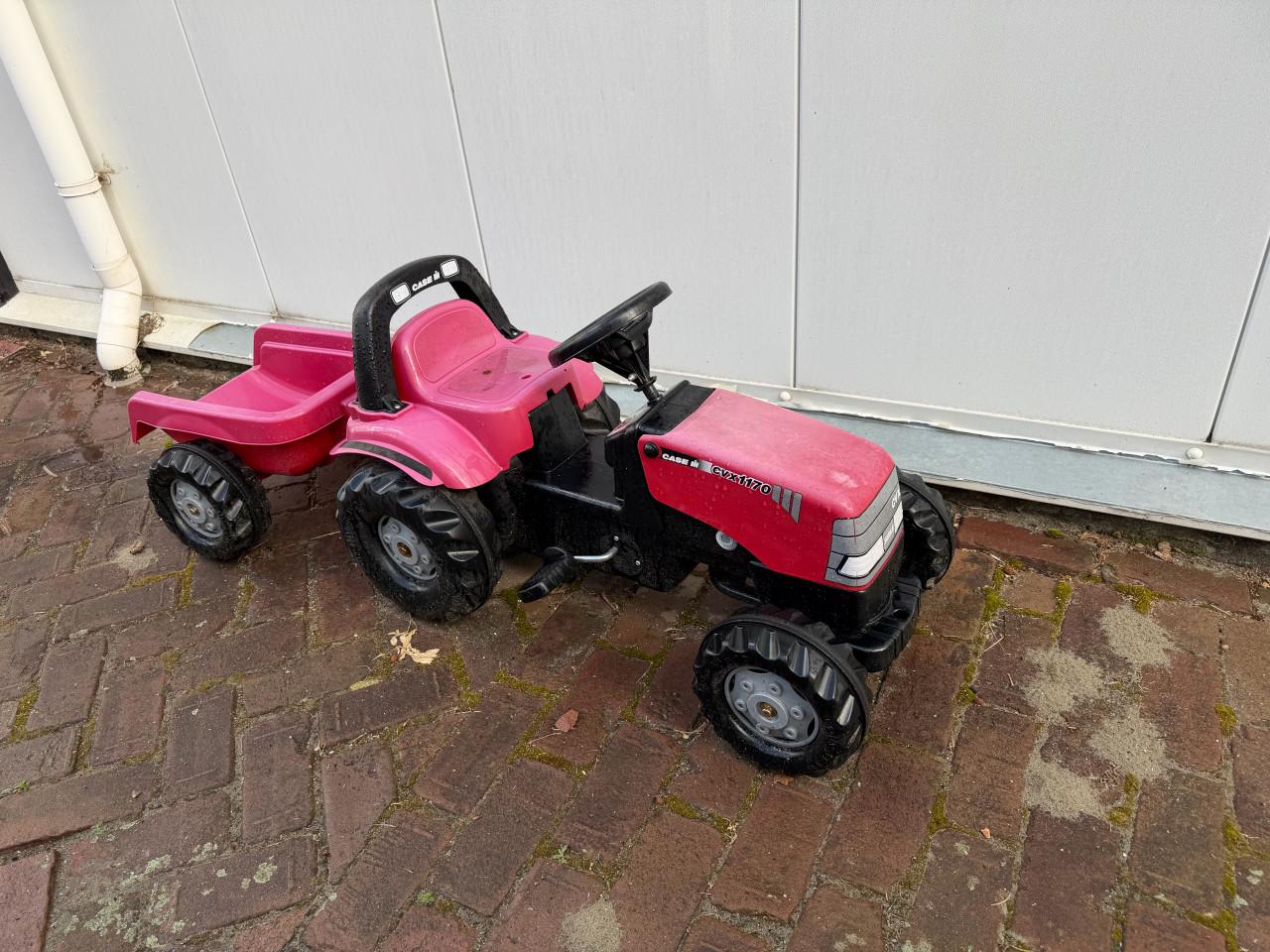 Gratis af te halen speelgoed tractor