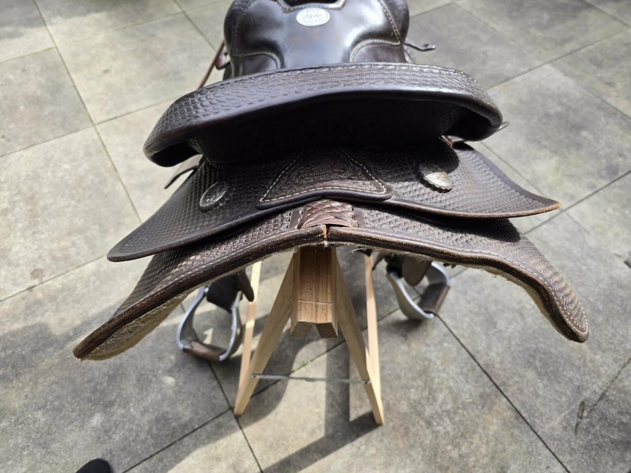 Billy Cook westernzadel (origineel maker Sulphur OK)