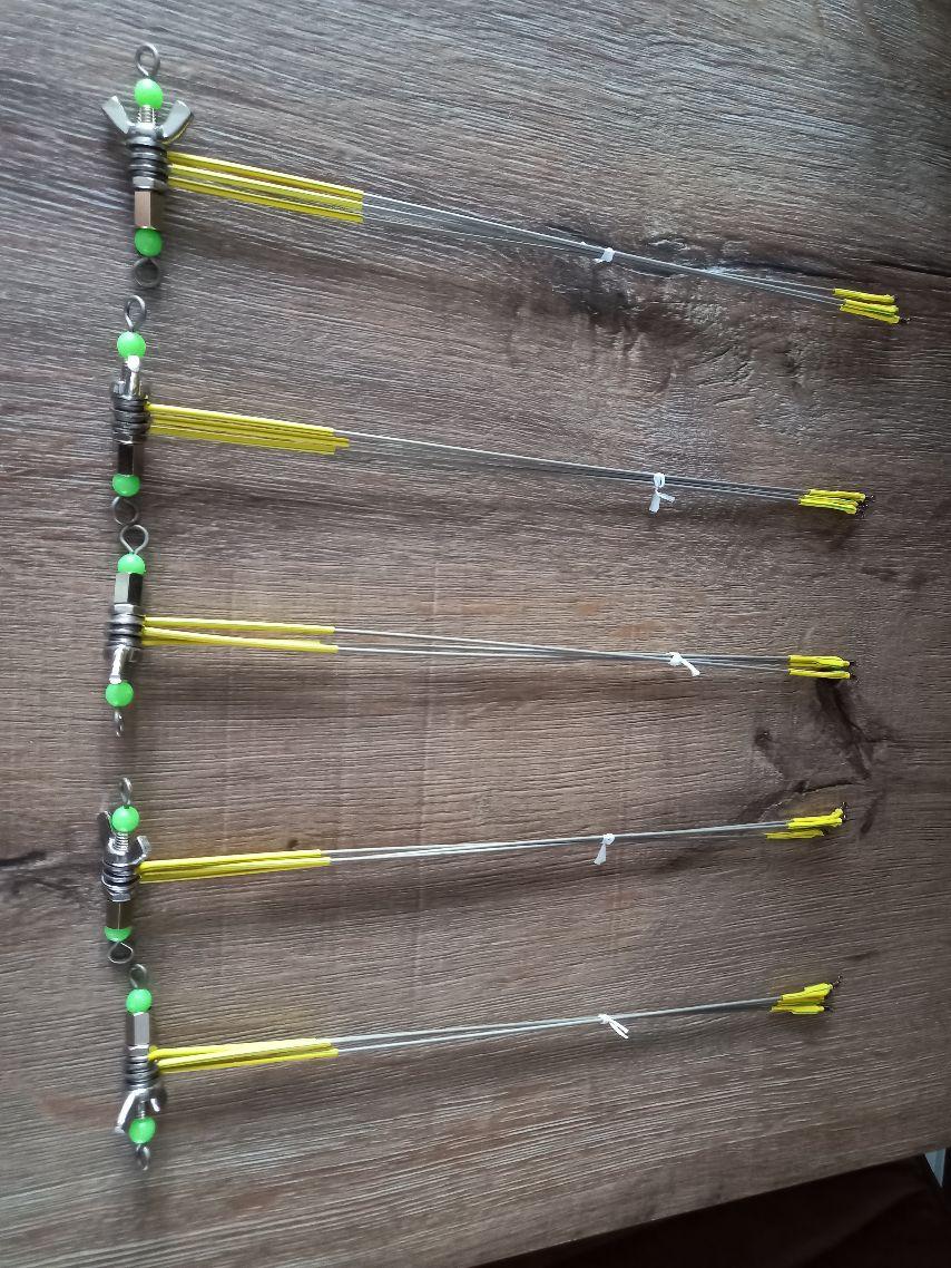 Toch maar weer nieuwe Helikopter/Paraplu onderlijnen gemaakt