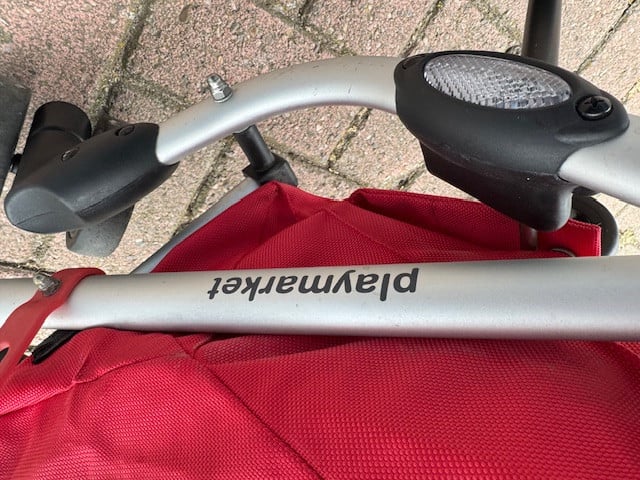 Boodschappentrolley Playmarket Rood.