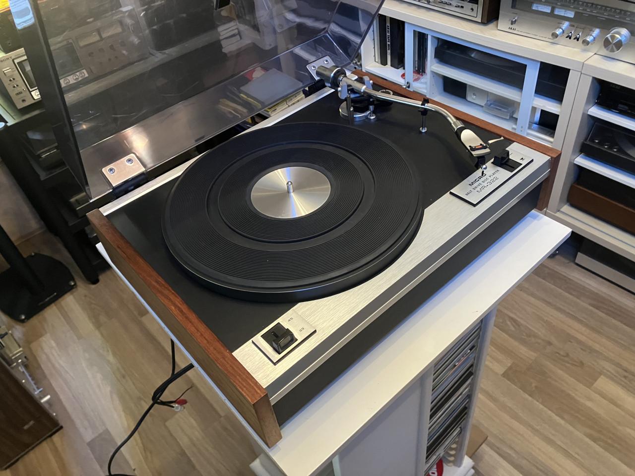 Micro Seiki MR-322 platenspeler draaitafel service garantie