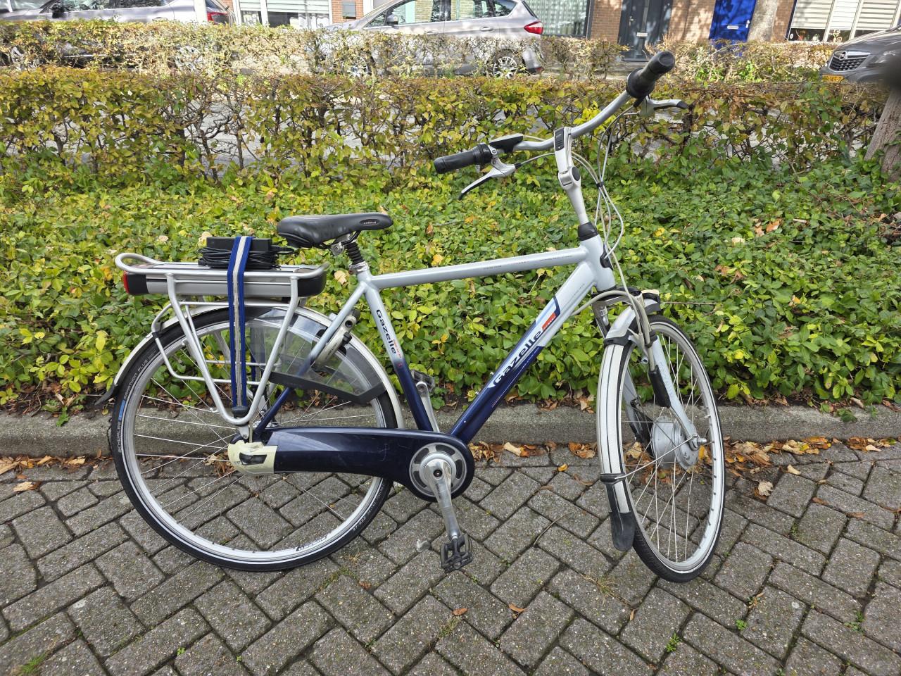 Schitterende Gazelle Orange elektrische heren fiets