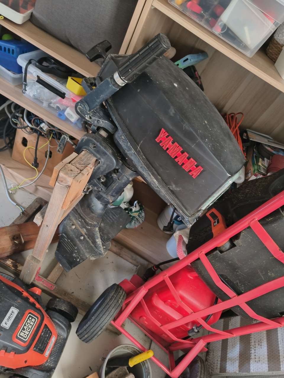 Rubber boot met motor