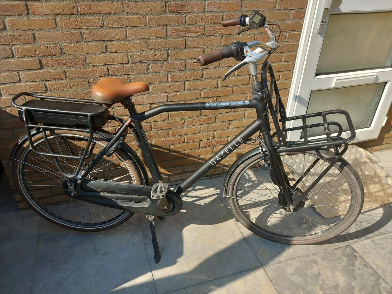 Gazelle puur herenfiets met storing E3