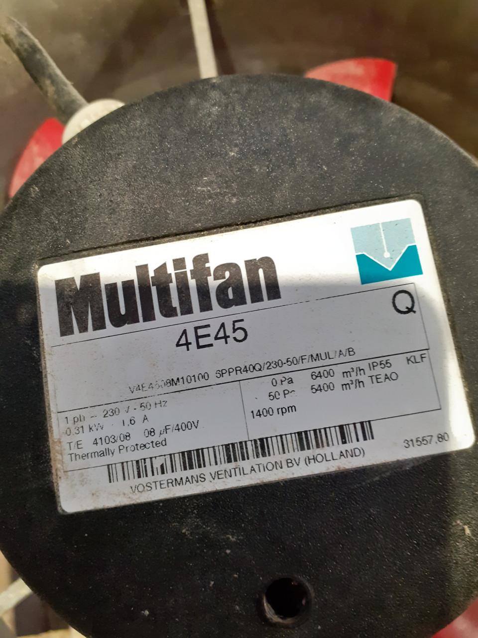 Ventilators Multifan E45