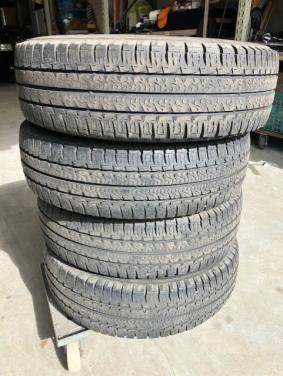 2 x Camperband Michelin Agilis 225/75R16CP Q116 samen 19,95