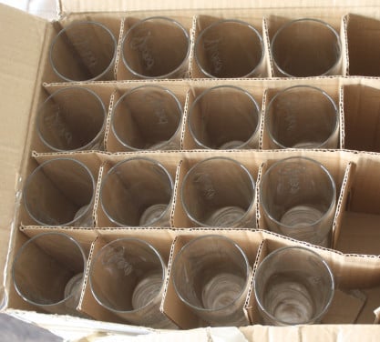 Set van 16 nieuwe Pepsi glazen