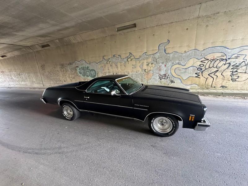 Chevrolet el Camino 1973 '' black beauty"