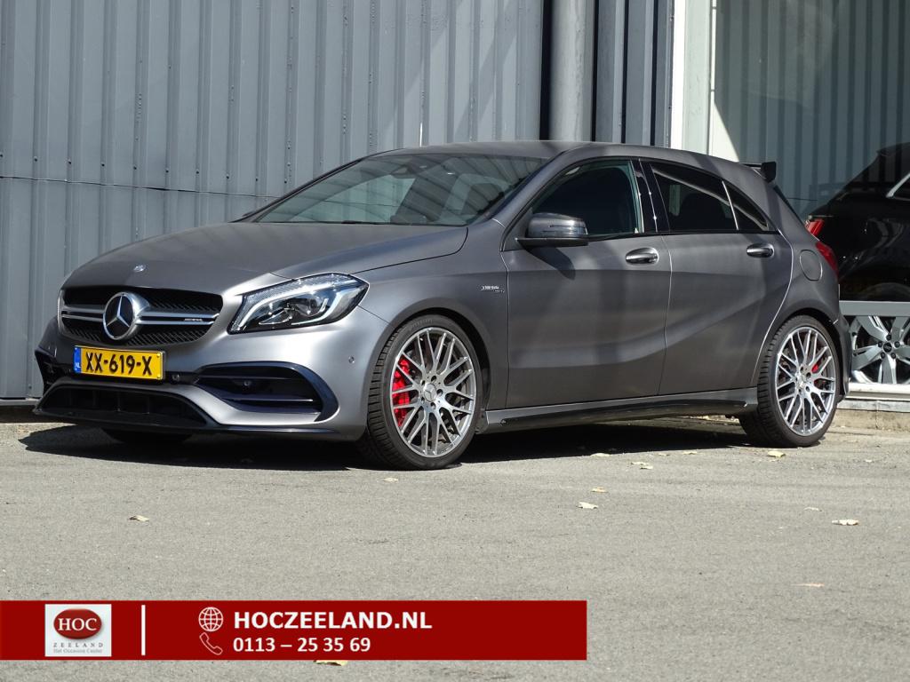 Mercedes-Benz A-Klasse amg 45 4matic | schaalstoelen | designo mountaingrij