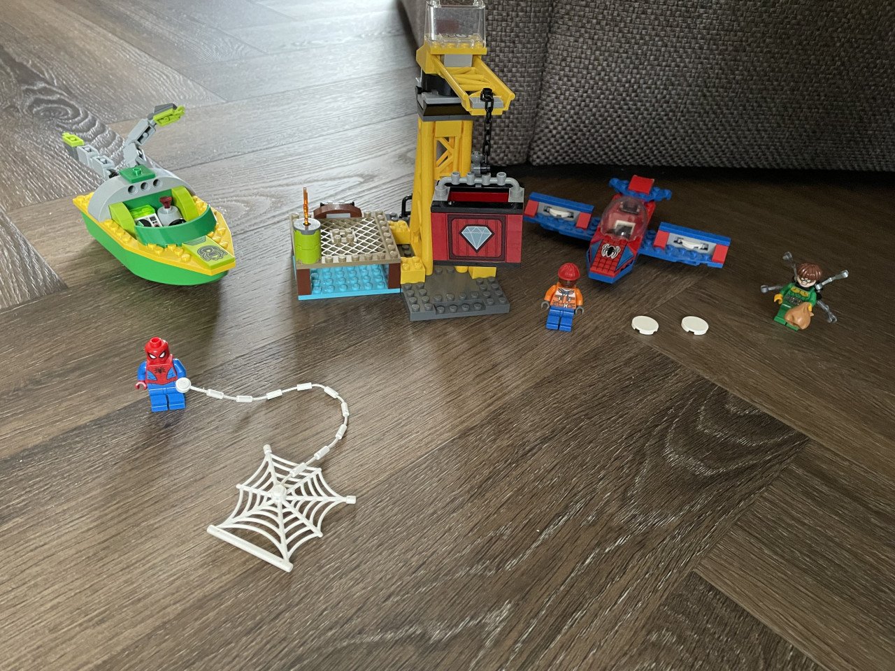 Lego Spider man: Doc ock diamantroof 76134