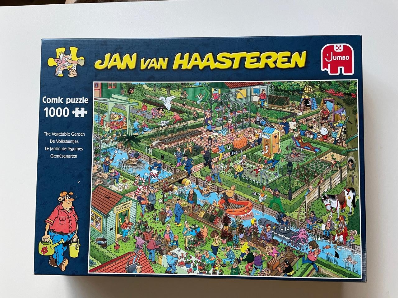 Puzzel Jan van Haasteren: Volkstuintjes