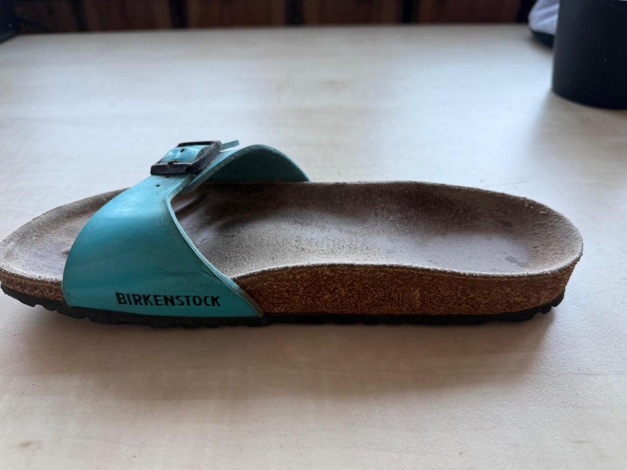 Blauwe Birkenstock