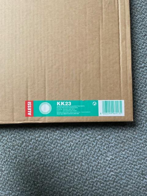 Nieuw in verpakking Alessi Girotondo dienblad