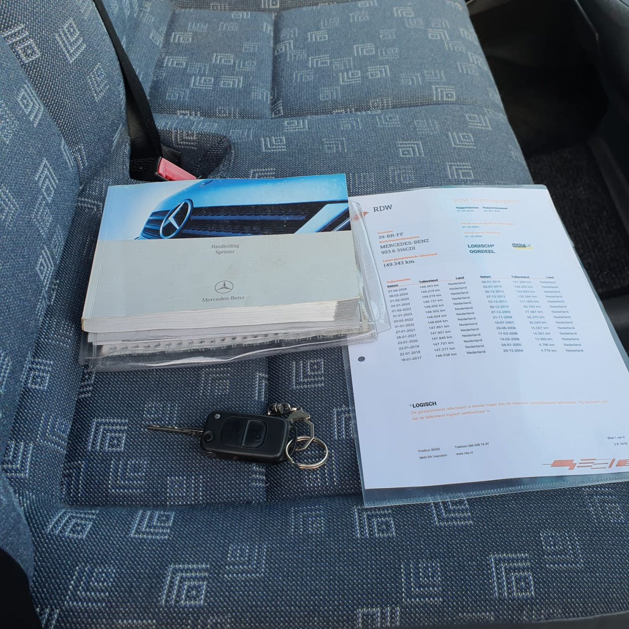Mercedes Sprinter 316 cdi 2.7 koelbus 5 cilinder automaat Verkocht