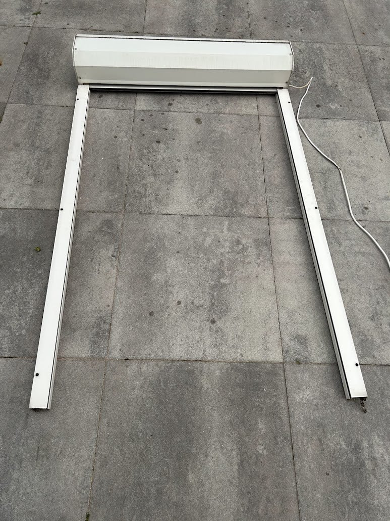 Elektrisch rolluik 102 x163 cm