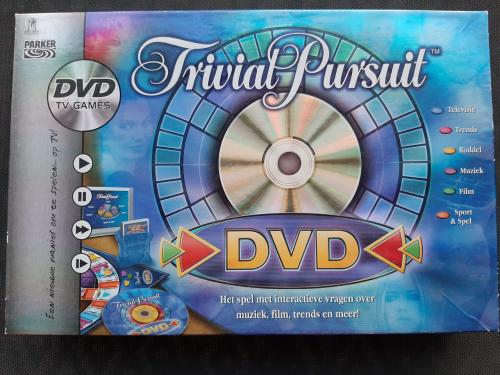 Trivial Pursuit DVD spel. Niet gebruikt !