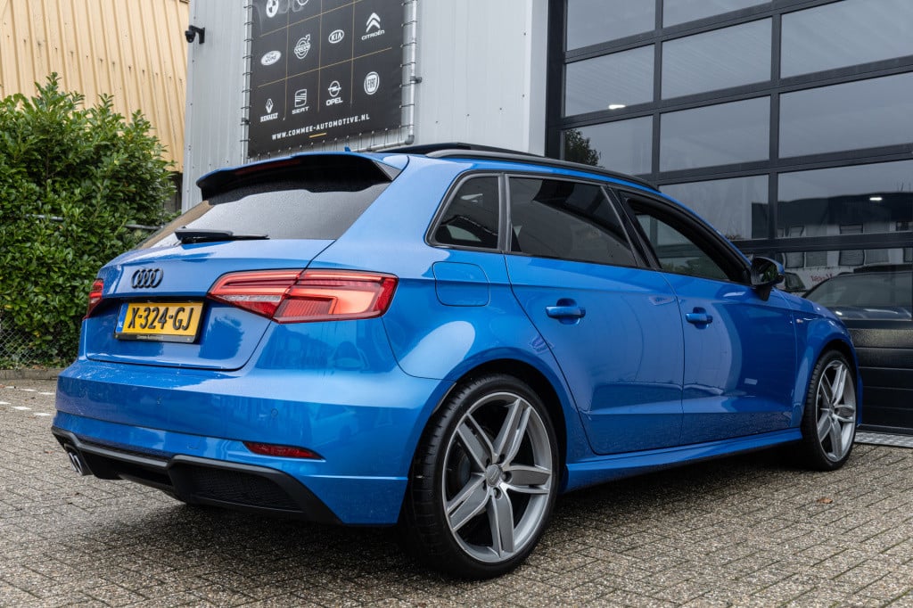 Audi A3 sportback 1.5 tfsi s line edition ✅pano✅matrix✅optiekzwart✅b&o