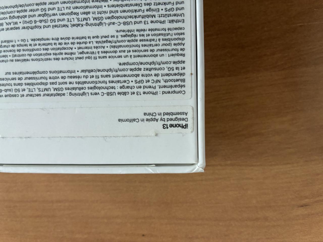 IPhone 13 in extreem goede staat (onbeschadigd)