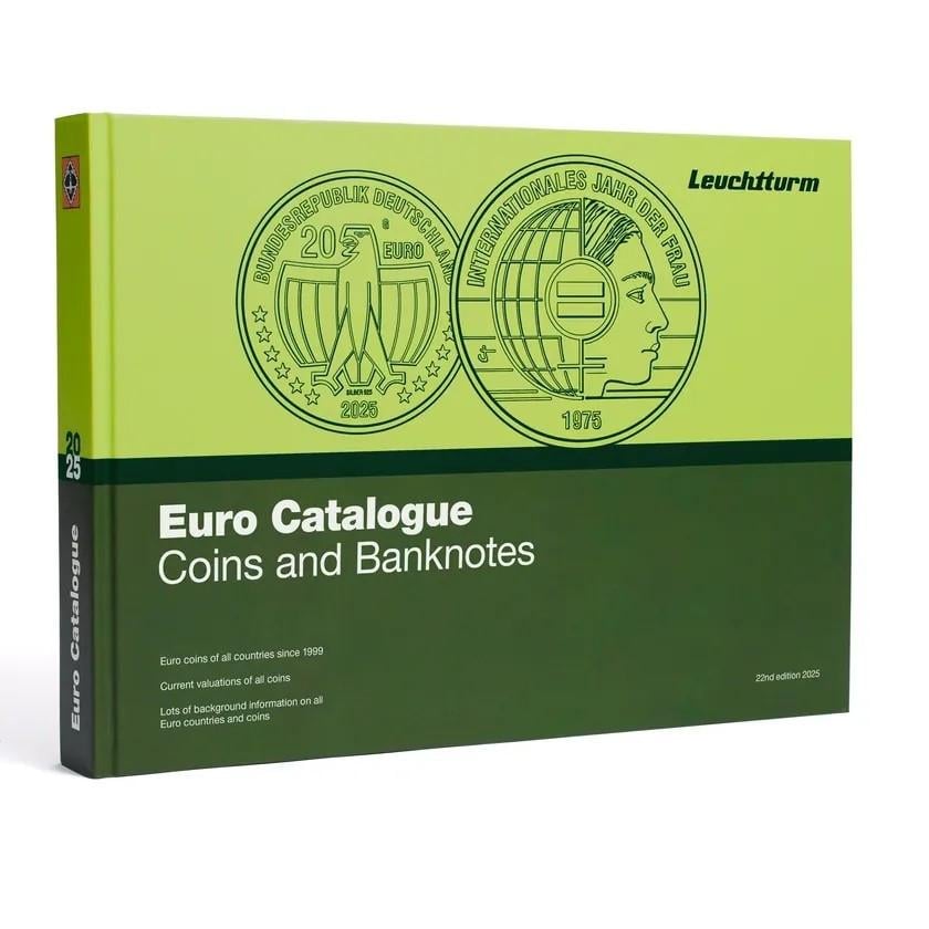 Leuchtturm Euro catalogus munten en bankbiletten 2025 (Engels)