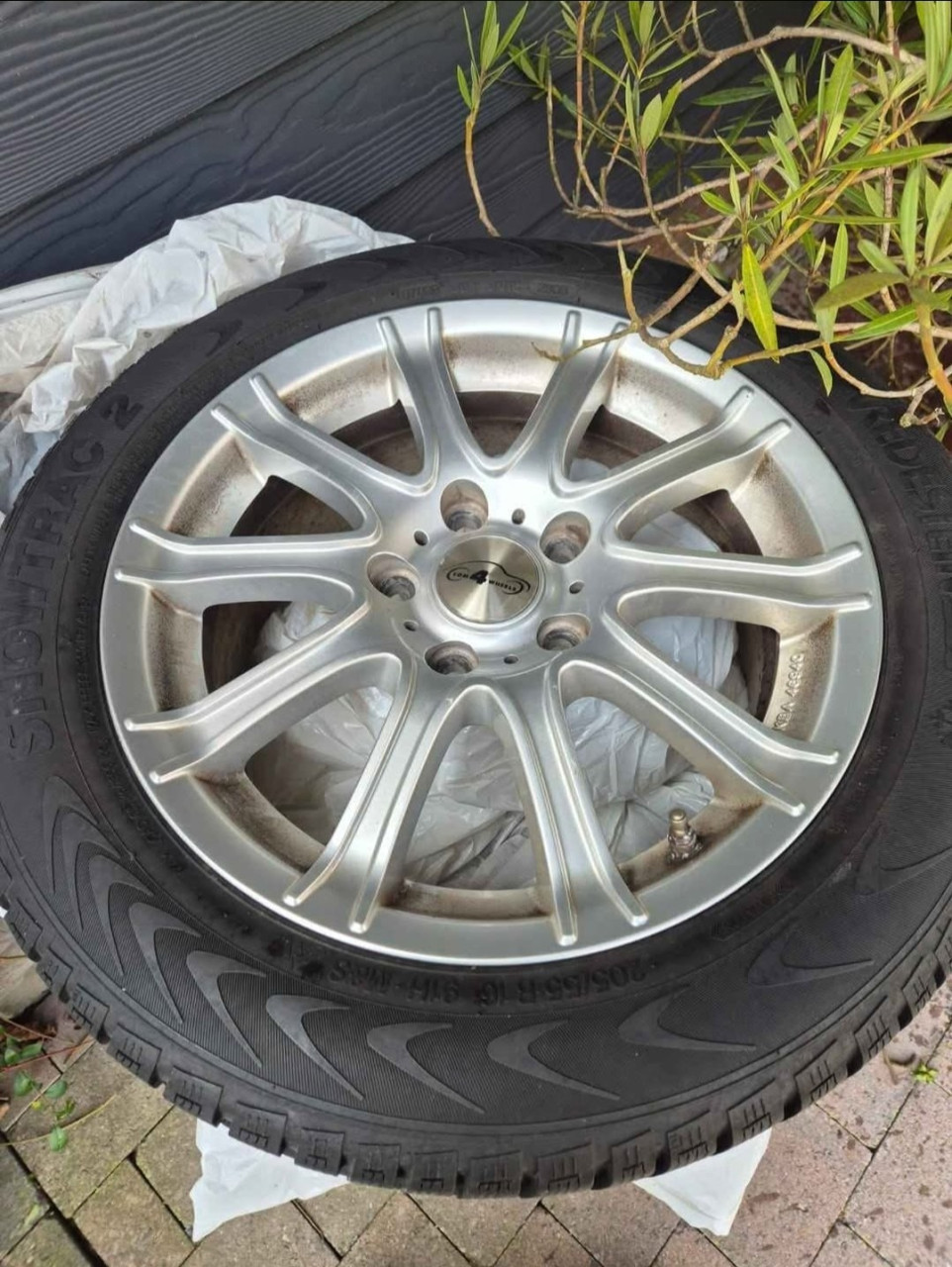 4 velgen met band 16 inch 5 x 112