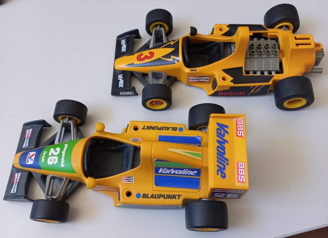 Playmobil raceauto's