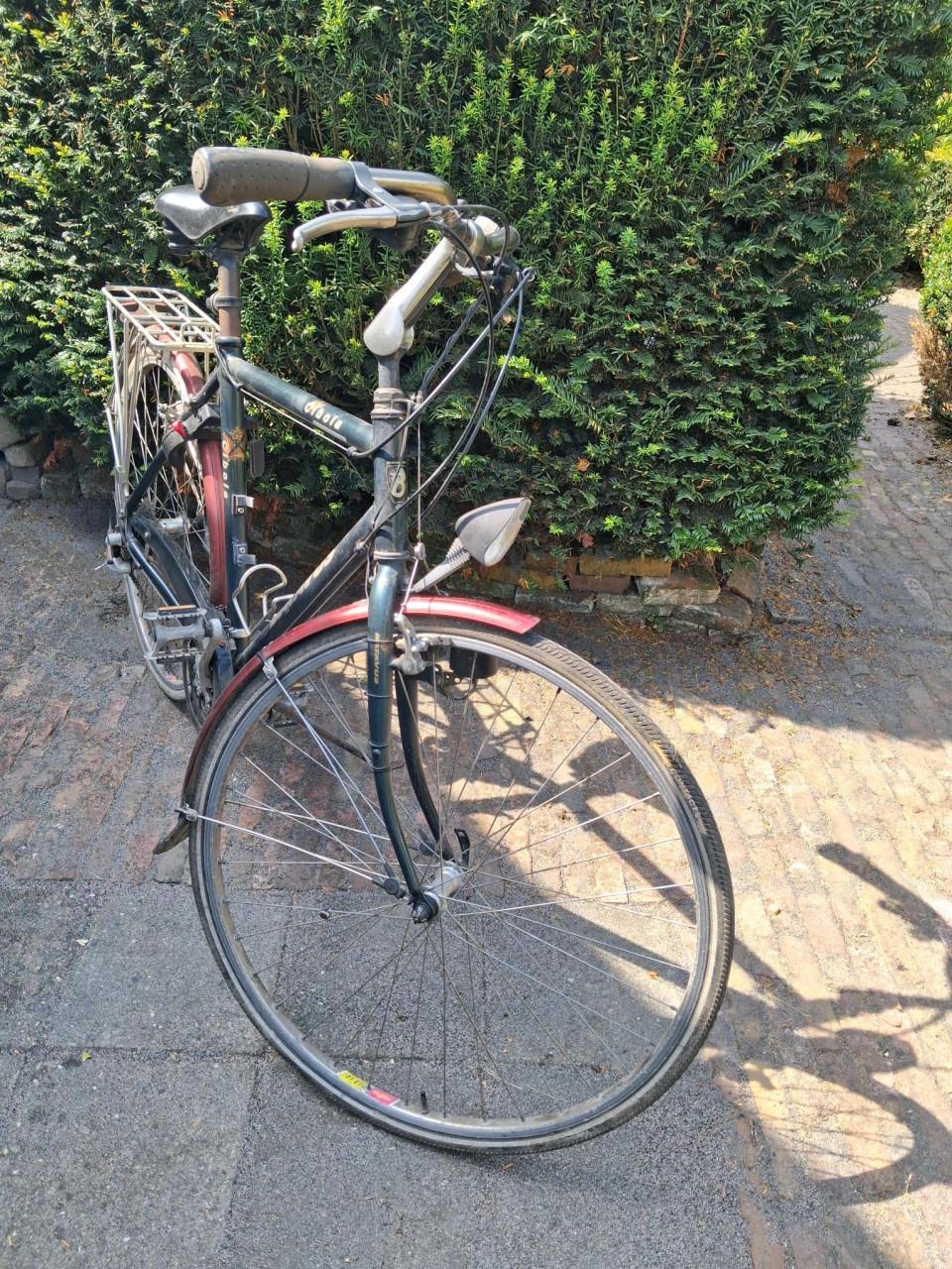 Batavus Cibola herenfiets, Framemaat 53 cm. Groen metallic.
