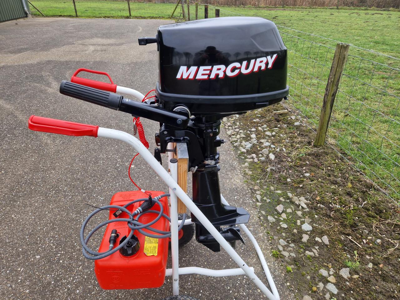 Mercury 5 pk 4-takt kortstaart bouwjaar 2010