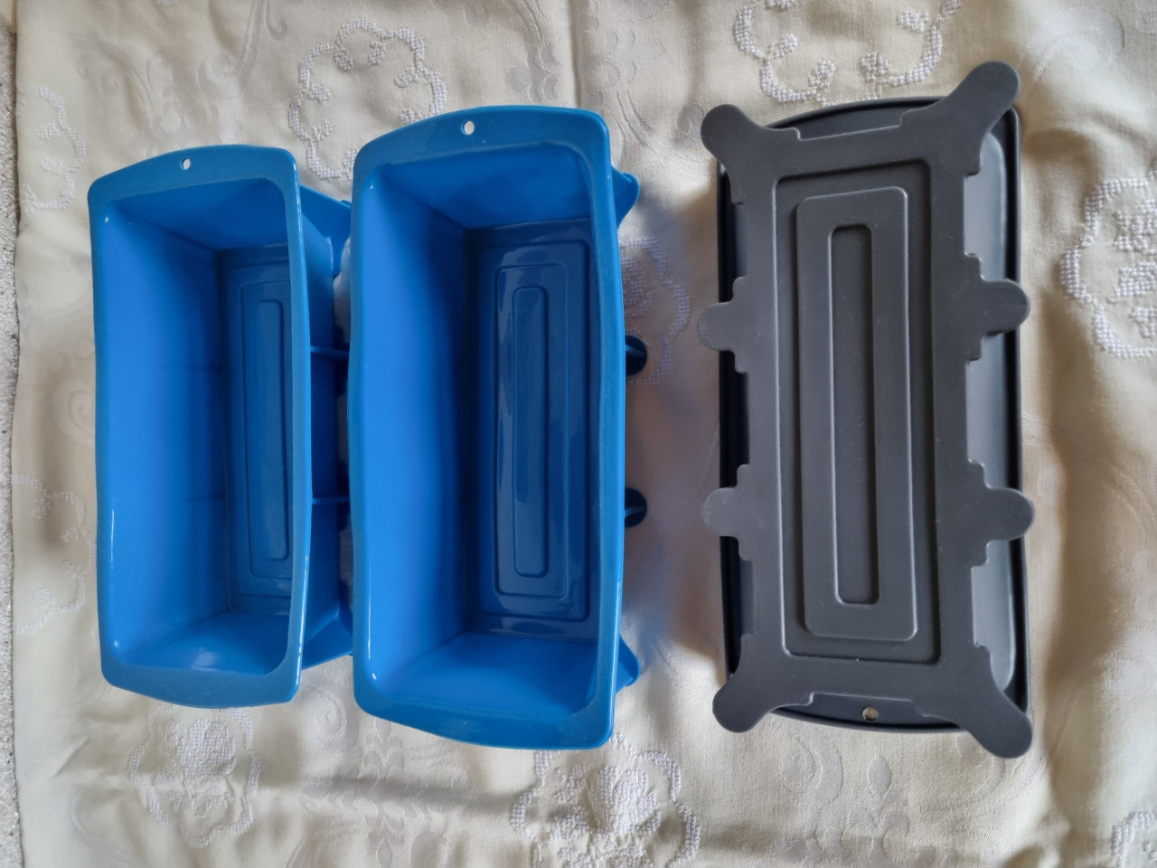 3 Siliconen bakvormen cake