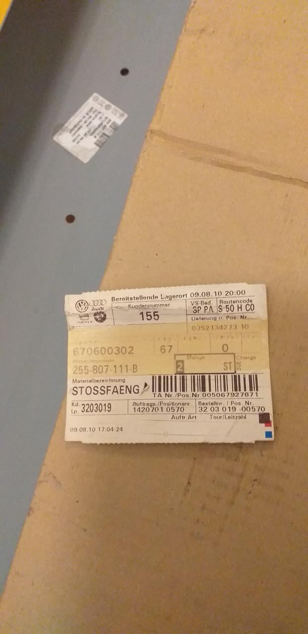 Bumper voorzijde VW T3 chroom origineel VW