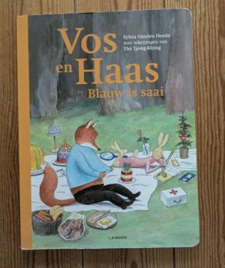 Boek Vos en Haas, blauw is saai van Lannoo