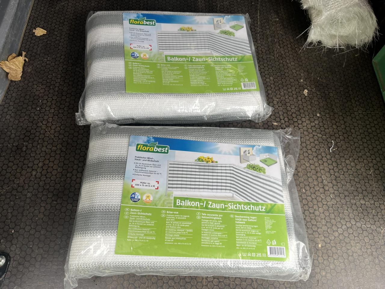 Balkonschermen NIEUW