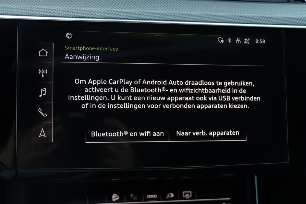 Audi E-tron sportback 55 quattro black edition 95 kwh s-line 408pk